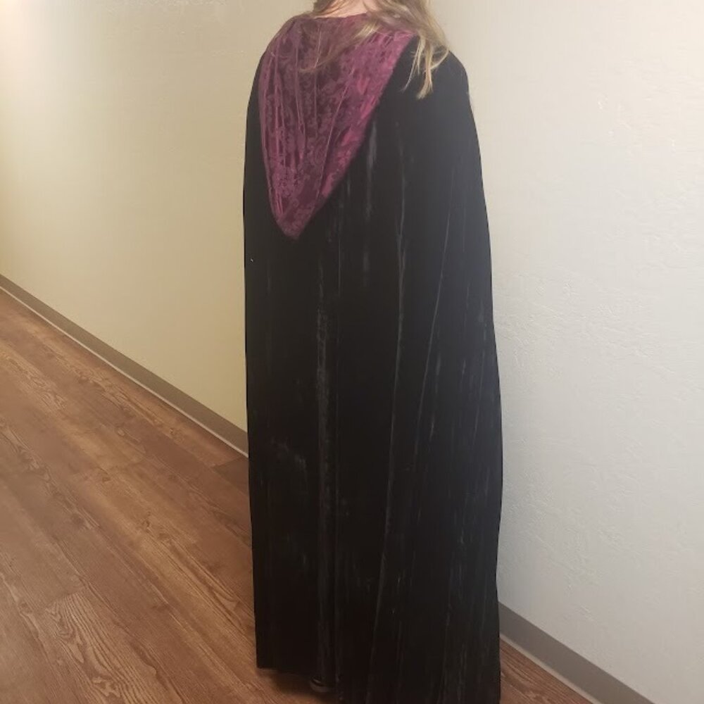 Gothic/witch/Cosplay/jedi Cape with Hood